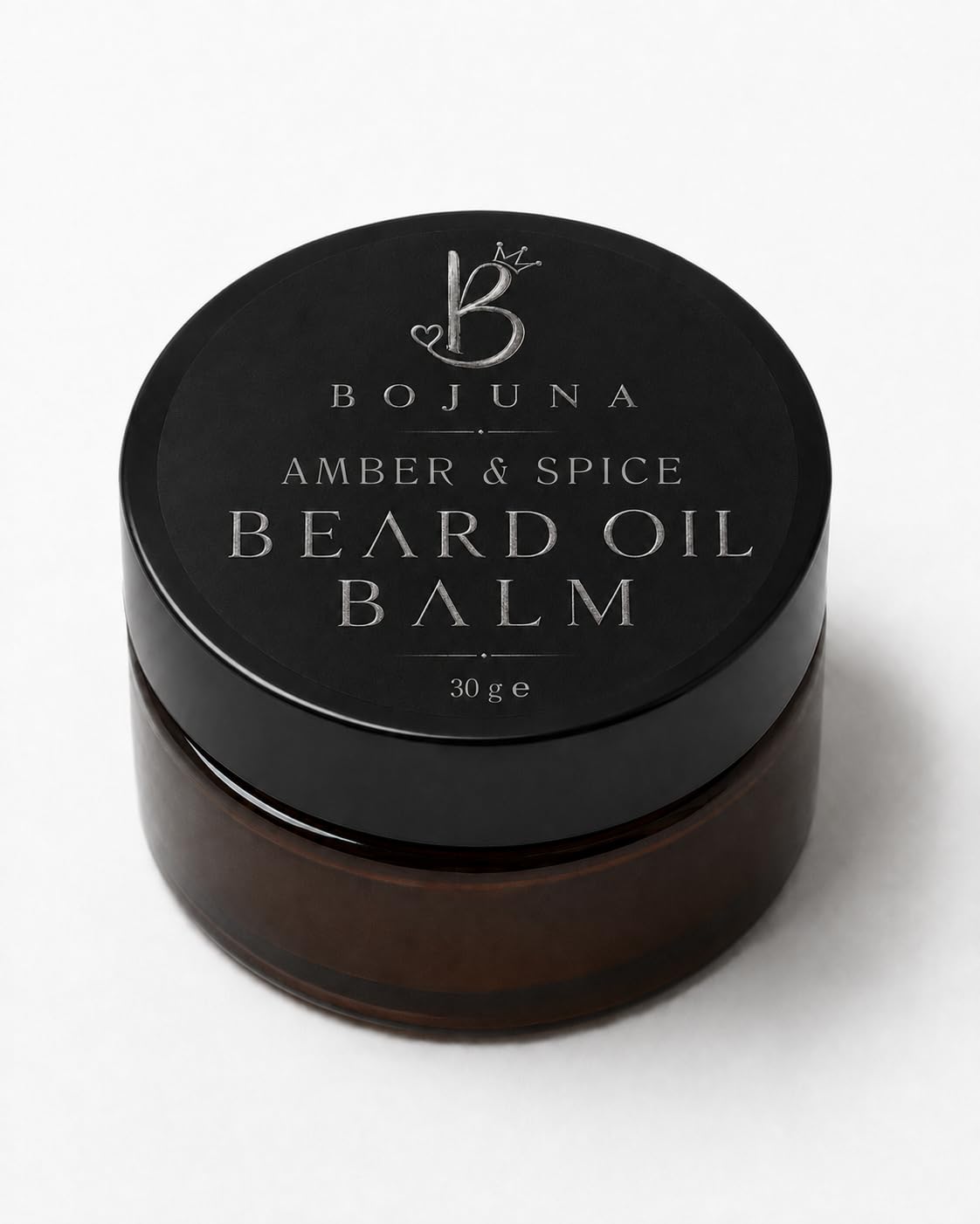 Beard Oil Balm Amber & Spice 30g with Argan Oil