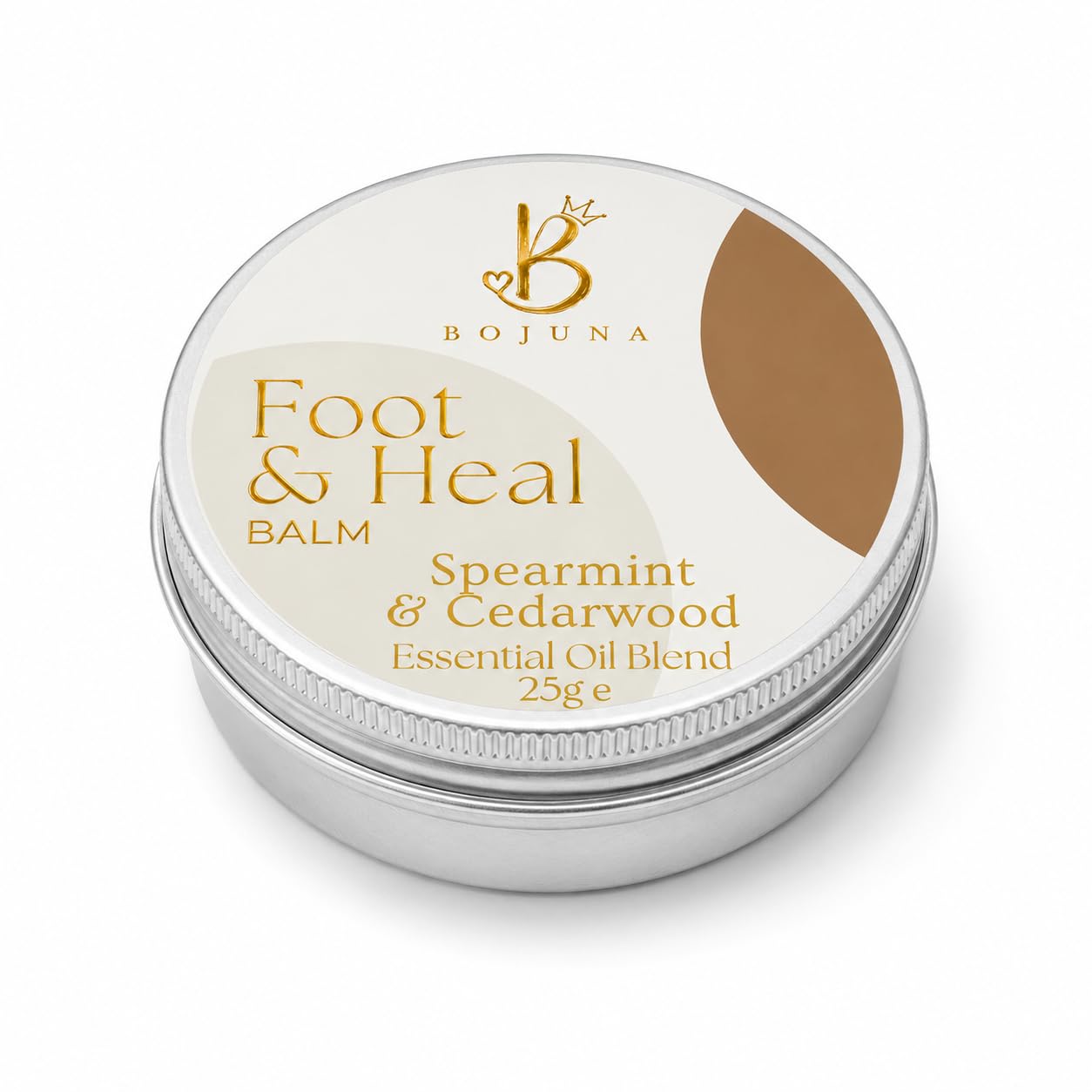 Foot & Heel Balm Spearmint & Cedarwood 25g with Argan Oil