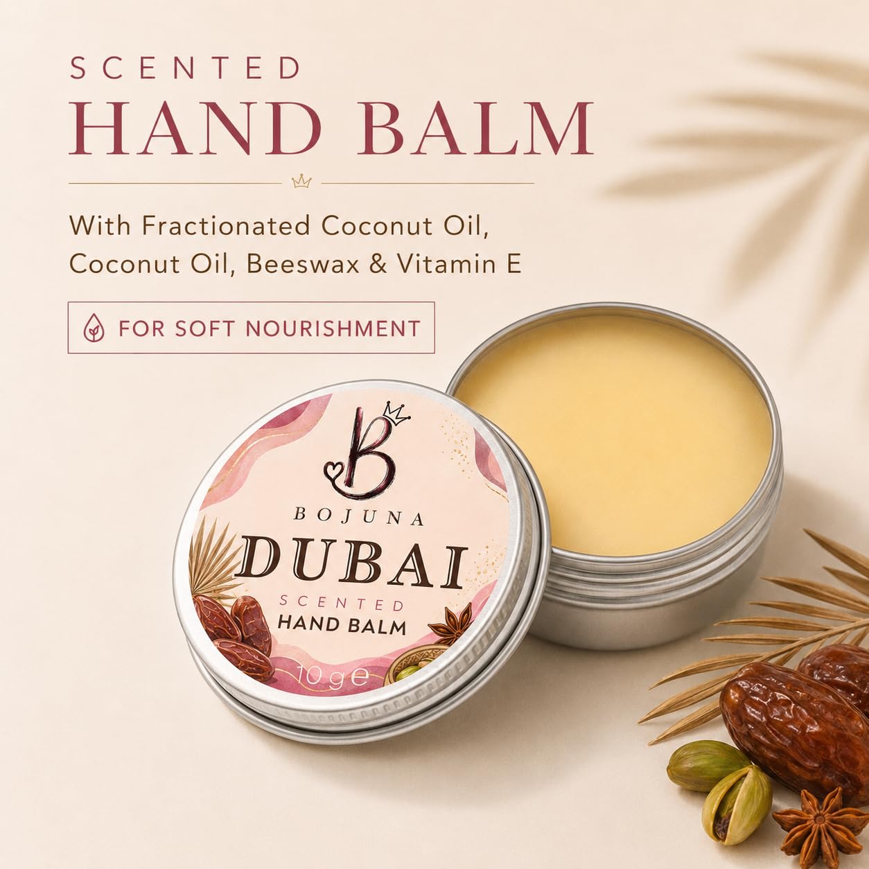 Scented Hand Balm Dubai 10g with Vitamin E
