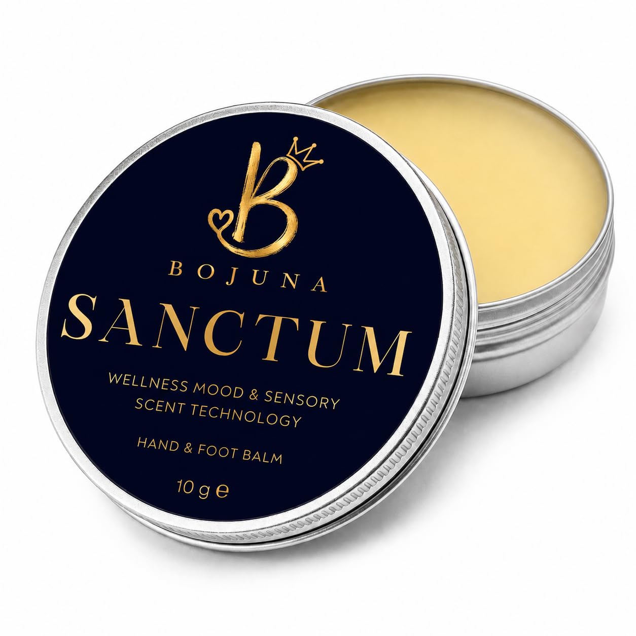 Wellness Hand & Foot Balm Sanctum 10g – Mood & Sensory Scent Technology