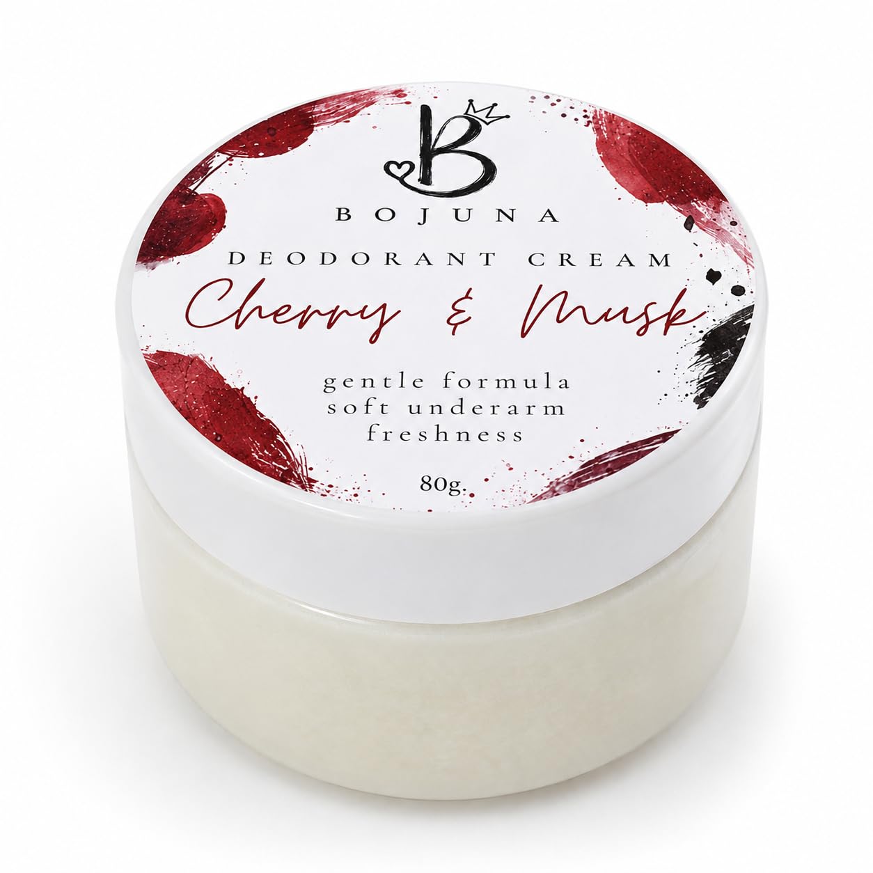 Sensitive Deodorant Cream Cherry & Musk 80g
