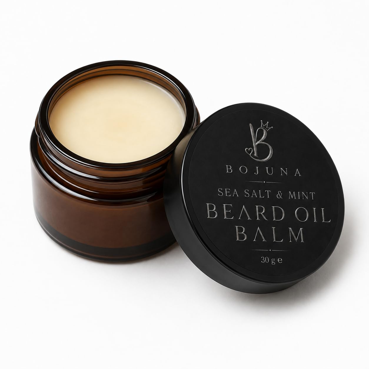 Beard Oil Balm Sea Salt & Mint 30g with Argan Oil